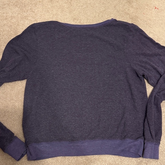 Wildfox Purple Sweatshirt - I'm Allergic to Mornings - Picture 3 of 3